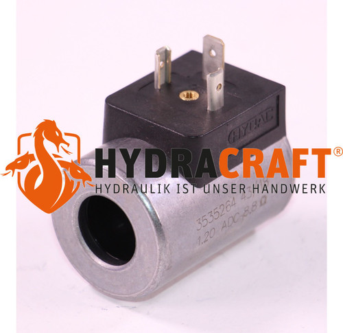 Magnetspule Hydac 24PG-8.8-50-1836 U: 24VDC b: 36 d: 18 h: 50 Watt: 20 (78624002)