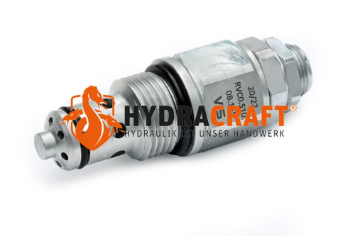 Druckbegrenzungsventil VIS Hydraulics RVC0.S10.0B.165 (165 bar) einstellbar 165 bar (78022032)