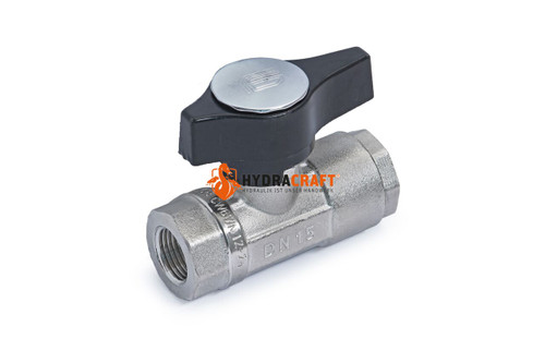 Kugelhahn DN 15 G1/2" Innengewinde -0,9 bar bis 210 bar l: 85 (78041042)