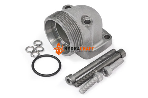 Flanschverschraubung 4-Loch LK40 35L Außengewinde 90° (78214374)