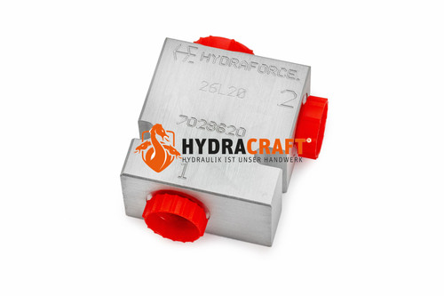 Wegeventil Hydraforce 2-Wege-Gehäuse Gr.8  AL08-2 1/4 7028620 (78041051)