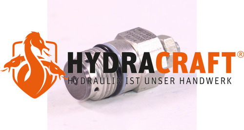 Druckbegrenzungsventil Bosch Rexroth 04.11.44-03-99-40 einstellbar 200-400 bar eingestellt 350 bar (78022065)