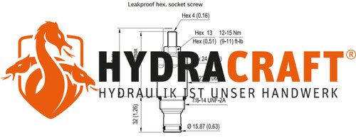 Druckbegrenzungsventil Bosch Rexroth 041156038520000 einstellbar 105-210 bar (78022218)