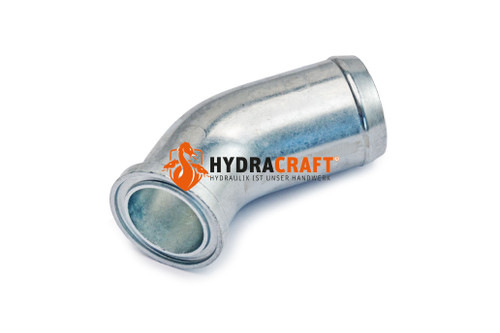 Saugstutzen Sunfab DN42/45; 45° gebogen passend für Sunfab SAP 040/047/056/064 (78245570)