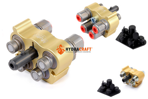 CEJN Kupplung Multi-X Quattro 12,5 WEO 1/2" Nippelseite GII  (41000009)