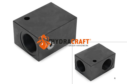 Rohrleitungsgehäuse Winner ML-16A2-G10G-T01 C16-2 2x-G1-1/4" 1x-G1/4" pmax: 350bar (78025055)