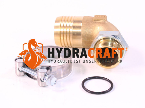 Saugstutzen G1-1/4"  90° D50mm  (78244186)