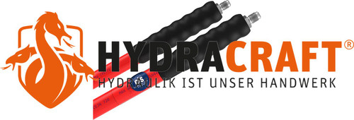 Hochdruckschlauch CEJN inkl. PVC-Schutzschlauch AG 1/4"CMS beidseitig l: 15.000 720bar rot (41440054)