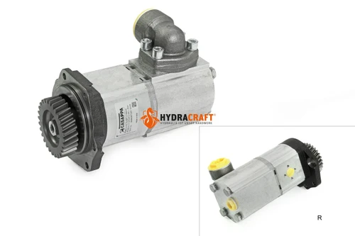 Zahnradpumpe Casappa PLP20.16-A9P1-L**/EA/20.16-HMD/GD-S7 D/FS2P (L101) + RG2-MD/FG114-N (78212457)