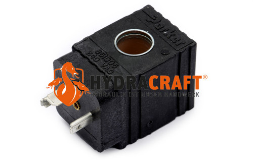 Magnetspule Parker 851005-240V U: 240 VAC b: 28,5 d: 13 h: 34 Watt: 12 (78631003)