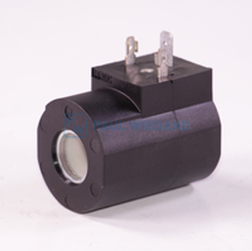 Solenoid coil Bosch Rexroth R901080794 GZ38-4 U: 24VDC b: 40 d: 16 h: 53 Watt: 27 (78621054)