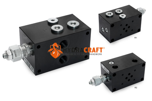 Anschlussplatte/Reihenplatte 1-fach NG6 ISO4401-03/Cetop 3 mit DBV (78016006)