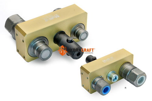 CEJN Kupplung Multi-X Duo 12,5/19 (BSP) 1/2" + 3/4" Nippelseite GII  (41000258)