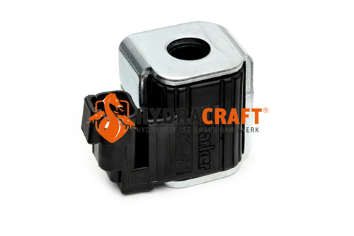 Magnetspule Parker CAP024H "5/8 Zoll" U: 24VDC b: 36 d: 16 h: 50 Watt: 28W (78622042)