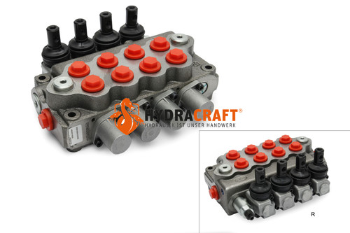 Monoblockventil Walvoil SD5/4-P(KG3-120)/28L/28L/28L/28L/AET (78031070)