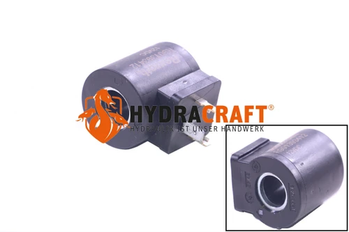 Magnetspule Bosch Rexroth D36-CLASS H Hirschmann OD02360130OB00 U: 12VDC b: 36 d: 16 h: 41 Watt: 20 (78611045)