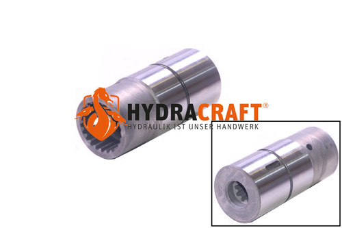 Durchtriebswelle Bosch Rexroth SAE-A Innenzahnradpumpe für A4VG71 R909650384  (78244450)