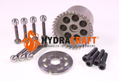 Ersatzteilkit für Parker F12-060 Axialkolbenmotor enthält Pos. 121, 411, 440, 491 (78343028)