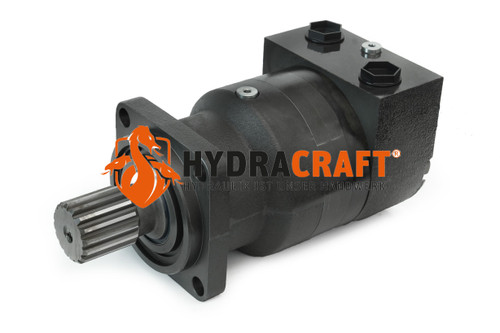 Hydraulikmotor M+S Hydraulics MVMCA400S21UHDLLPC RAL 1003 signalgelb (78363087)