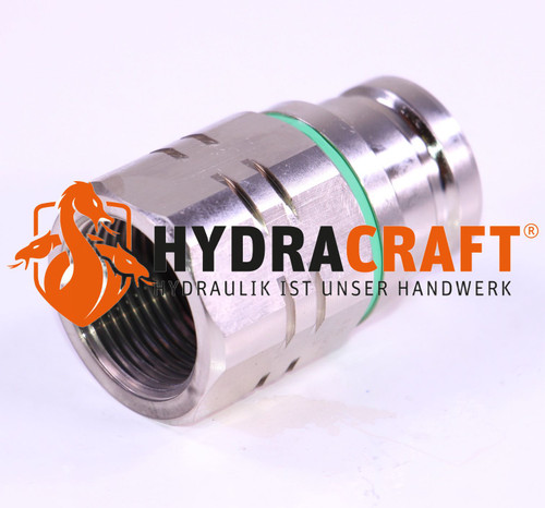 Nippel CEJN Flüssigkeitskupplungen 767-Serie -NonDrip mit Ventil DN19 IG 1" NBR (41740005) Nippel CEJN Flüssigkeitskupplungen 767-Serie -NonDrip mit Ventil DN19 IG 1" NBR (41740005)