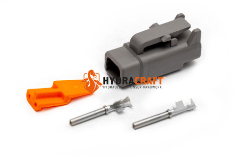 Anschluss Kit Parker DTM 2-pin (AU) Gold plated  20085109 (78413042)
