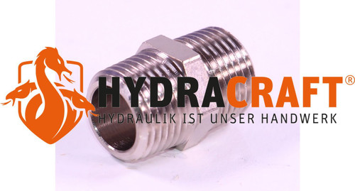 Doppelnippel Parker G1/2 G1/2" vernickelt (77031003)
