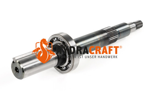 Wellenbaugruppe Parker Code 1 T6EC Zweifachpumpe Passfeder-Welle (SAE CC) (78235037)