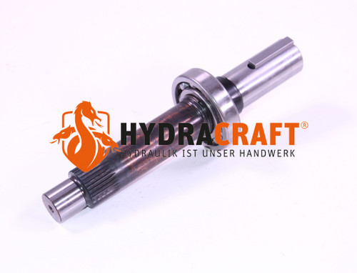 Wellenbaugruppe Parker Code 1 T6E Einfachpumpe Passfeder-Welle (SAE CC) (78234083)