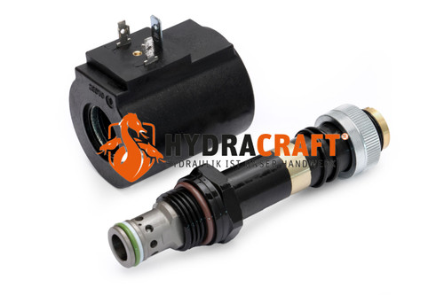 Druckbegrenzungsventil Slanzi EVP 7/8 MXCP C V inkl. Magnetspule 12VDC einstellbar (78022154)