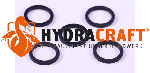 Dichtsatz Argo Hytos 15991600 NBR70 CETOP/ISO4401 Ventile Ersatz-/Zubehörteile Rechteckring/D-Ring 12.42x1.68 (5 Stk.)  (78017002)