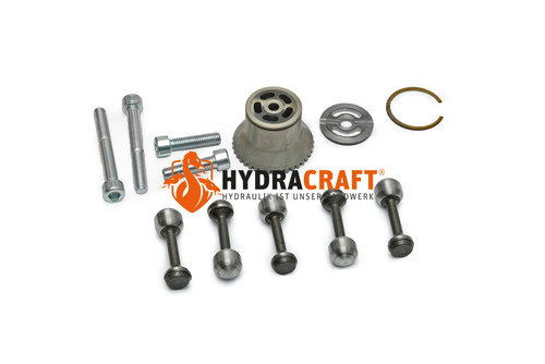 Ersatzteilkit für Parker F11-010 Sägemotor enthält Pos. 121, 411, 431, 440, 491, 492 (78343025)