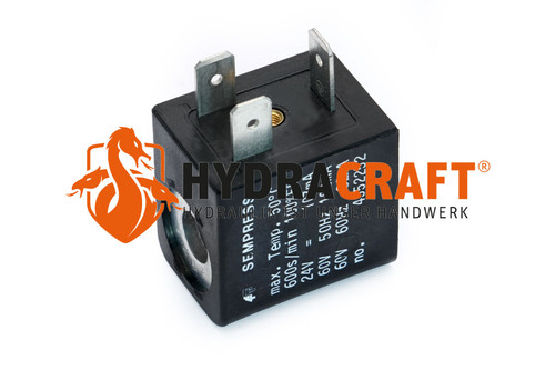 Magnetspule Parker 4552252 24VDC U: 24VDC b: 22 d: 8/9 h: 30 (78621110)