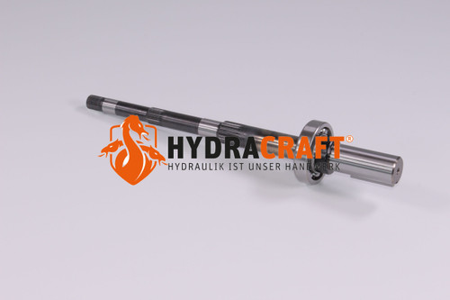 Wellenbaugruppe Parker Code 1 T6DCC Dreifachpumpe Passfeder-Welle (nicht SAE) (78234042)