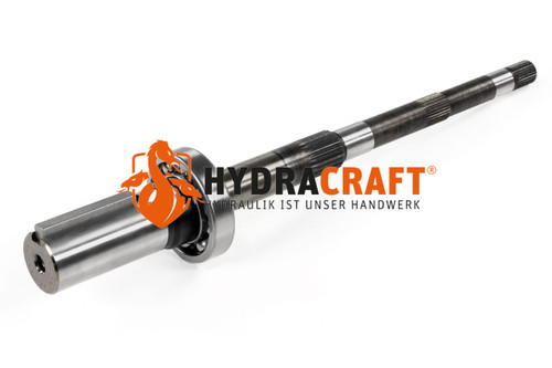 Wellenbaugruppe Parker Code 2 T6DCC Dreifachpumpe Passfeder-Welle (SAE CC) (78234182)