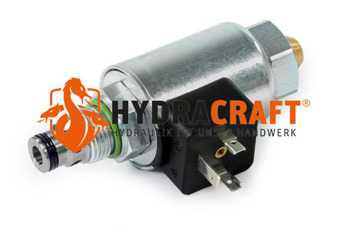 Wegesitzventil inkl Magnetspule 24 VDC zu Bypassventil Hydro Leduc BP80 (78244674)