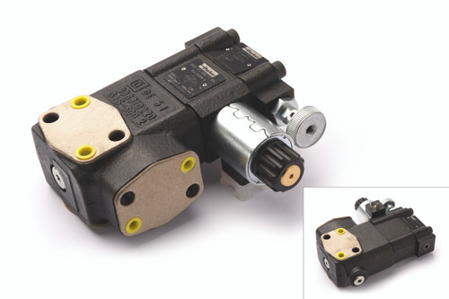 Druckbegrenzungsventil  Parker R5V08 595 12 09G0Q A1 008 Flanschausführung SAE 1" vorgesteuert  (78042006)