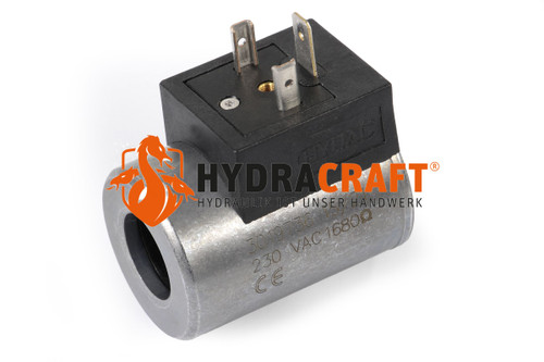 Magnetspule Hydac 230AG-50-1836 U: 230VAC b: 36 d: 18 h: 50 Watt: 25 (78621085) Magnetspule Hydac 230AG-50-1836 U: 230VAC b: 36 d: 18 h: 50 Watt: 25 (78621085)