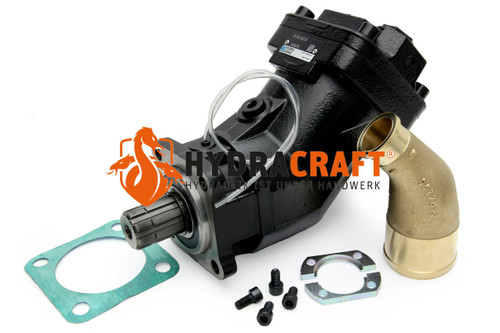 Axialkolbenpumpe Hydro Leduc XPi 130 incl. Ansaugstutzen 2 1/2" einstellbare Drehrichtung (78241028)