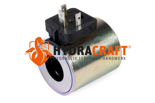 Magnetspule Parker 121-00850-8 U: 24VDC b: 45 d: 22 h: 50 D: 45 Watt: 19,8 (78621126)