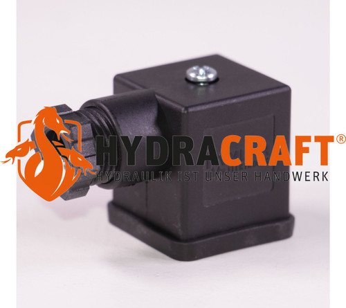 Ventilmagnetstecker Hirschmann Würfelstecker ohne Löschdiode (78641002)