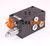 Anschlussplatte/Reihenplatte 1-fach NG6/Cetop 03  A+B seitlich 3/8", P 3/8" T 3/8" unten mit DBV (78016015)