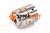 Klauenkupplung Rotex 28 St (Stahl) Orange 92° Kegelbohrung 1:5 D19,85 Bohrung mit Nut 28H7 (78521029)