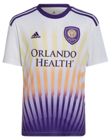 Orlando City SC 2022 Kid's Away Shirt and Shorts