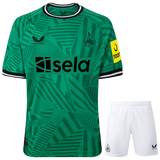 Newcastle United 23/24 Kid's Away Shirt and Shorts