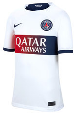 Paris Saint-Germain 23/24 Kid's Away Shirt and Shorts