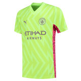 Manchester City 23/24 Men's Neon Yellow Goalkeeper Shirt