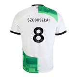 SZOBOSZLAI #8 Liverpool 23/24 Authentic Men's Away Shirt - PL Font
