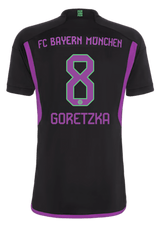 GORETZKA #8 Bayern Munich 23/24 Stadium Men's Away Shirt