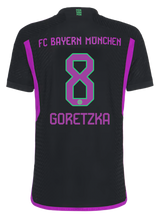GORETZKA #8 Bayern Munich 23/24 Authentic Men's Away Shirt