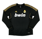 Real Madrid 11/12 Men's Away Retro Long Sleeve Shirt